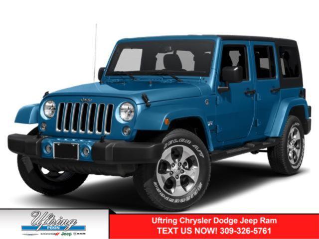 used 2015 Jeep Wrangler Unlimited car, priced at $15,829