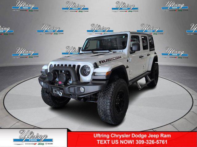 used 2022 Jeep Wrangler Unlimited car, priced at $52,651