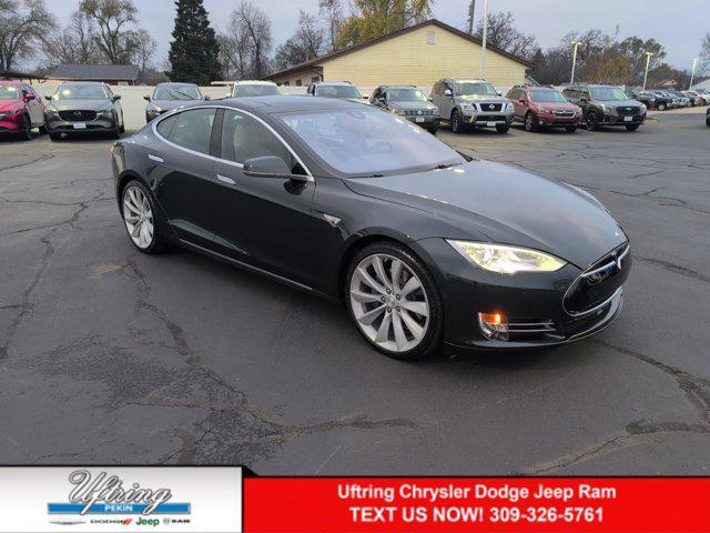 used 2014 Tesla Model S car, priced at $25,990