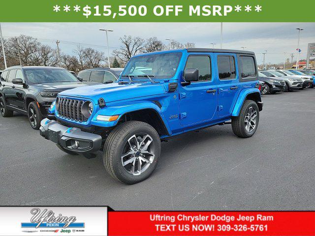 new 2024 Jeep Wrangler 4xe car, priced at $41,170