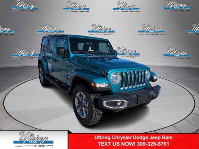 used 2019 Jeep Wrangler Unlimited car, priced at $31,978