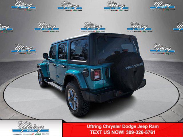 used 2019 Jeep Wrangler Unlimited car, priced at $31,978