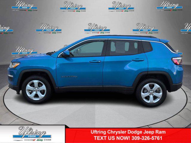 used 2021 Jeep Compass car, priced at $19,313