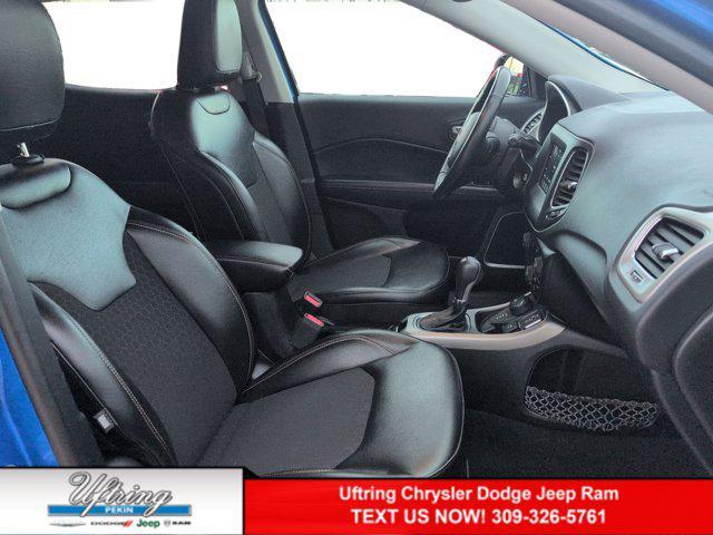 used 2021 Jeep Compass car, priced at $19,313