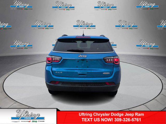 used 2021 Jeep Compass car, priced at $19,313