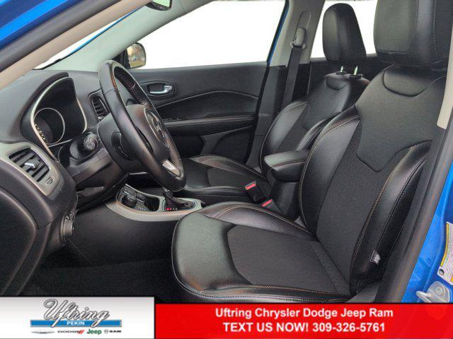 used 2021 Jeep Compass car, priced at $19,313