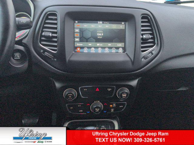 used 2021 Jeep Compass car, priced at $19,313