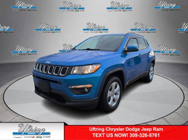 used 2021 Jeep Compass car, priced at $19,313