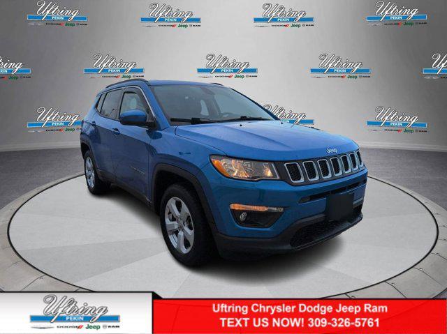 used 2021 Jeep Compass car, priced at $19,313