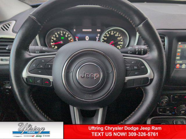 used 2021 Jeep Compass car, priced at $19,313