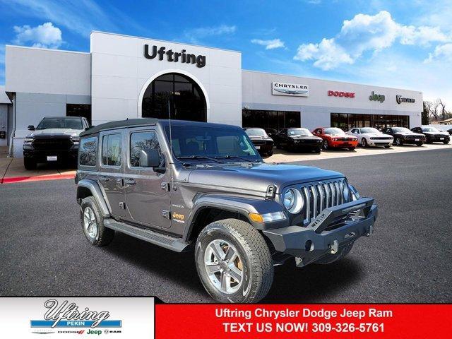 used 2022 Jeep Wrangler Unlimited car, priced at $43,609
