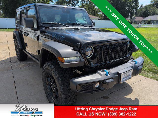 new 2024 Jeep Wrangler 4xe car, priced at $53,748