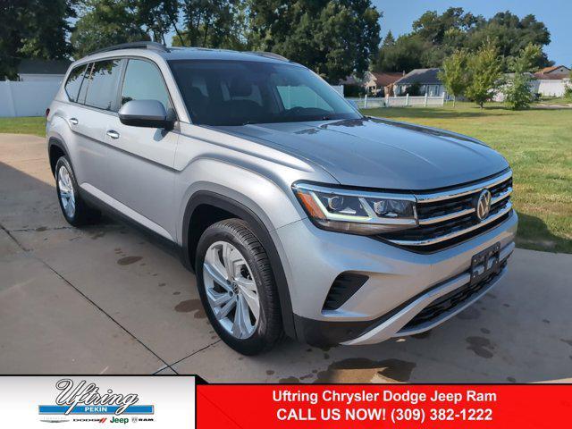 used 2021 Volkswagen Atlas car, priced at $24,165