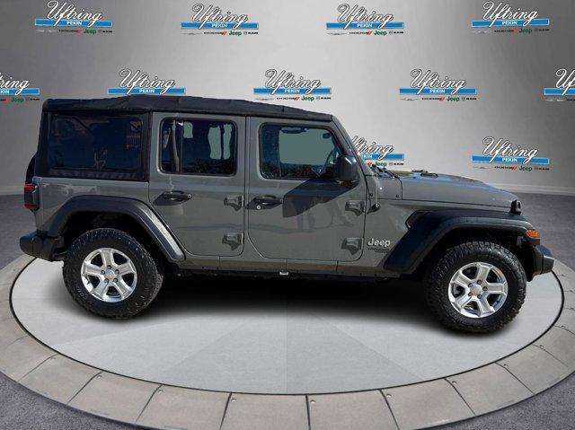 used 2021 Jeep Wrangler Unlimited car, priced at $29,967