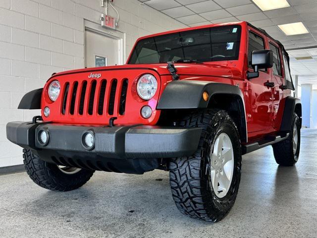 used 2017 Jeep Wrangler Unlimited car, priced at $22,500
