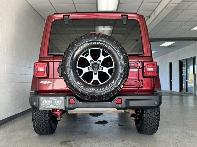 used 2021 Jeep Wrangler Unlimited car, priced at $44,100