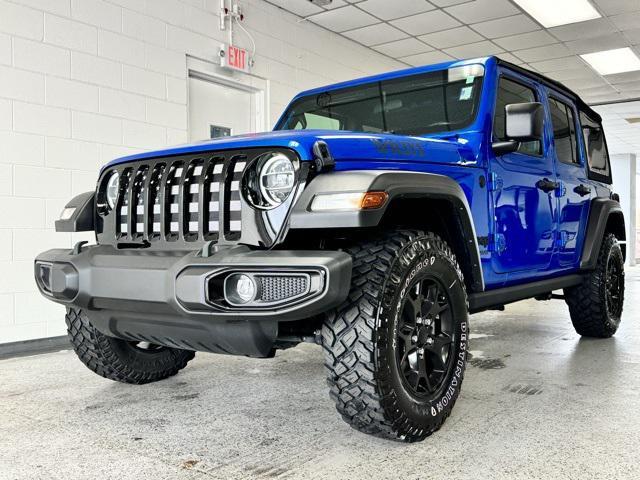 used 2021 Jeep Wrangler car, priced at $35,000