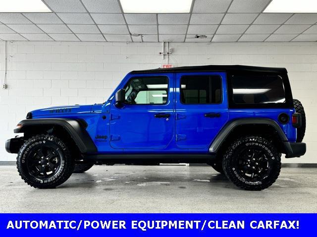 used 2021 Jeep Wrangler car, priced at $35,000