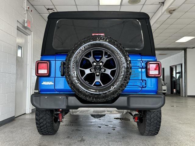 used 2021 Jeep Wrangler car, priced at $35,000