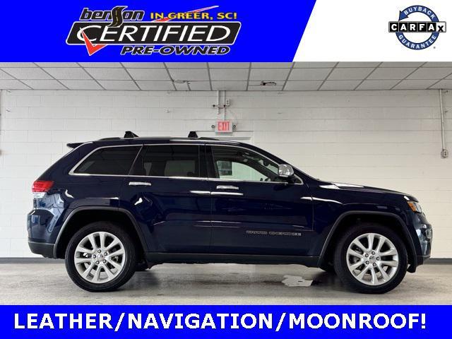 used 2017 Jeep Grand Cherokee car, priced at $19,500