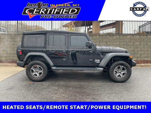 used 2018 Jeep Wrangler Unlimited car, priced at $24,000