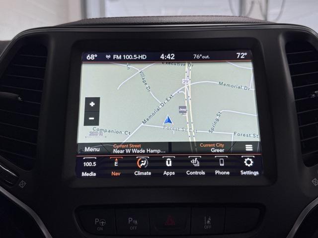 used 2021 Jeep Cherokee car, priced at $27,500