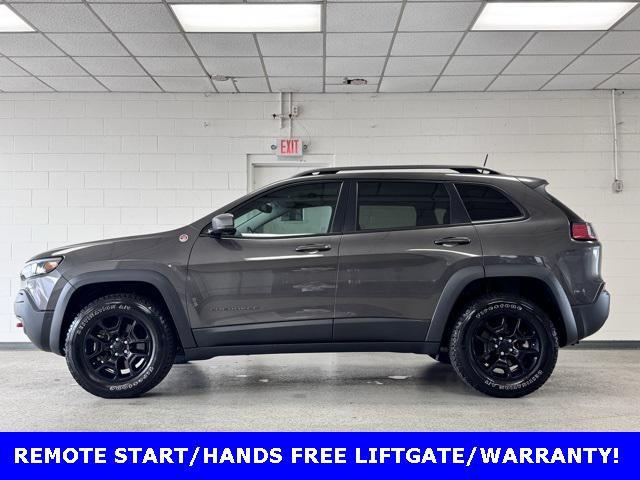 used 2021 Jeep Cherokee car, priced at $27,500