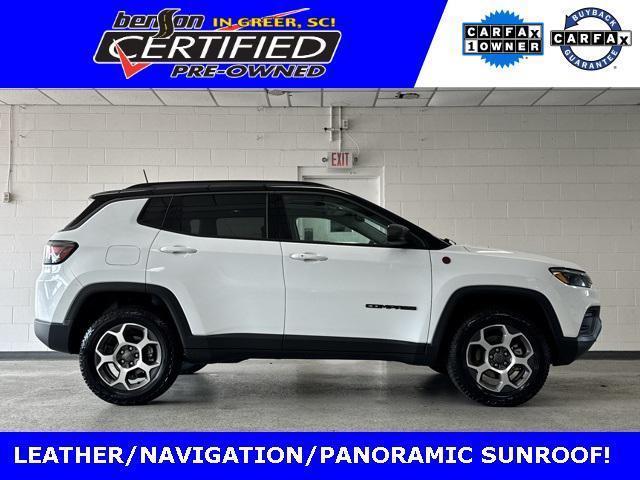 used 2022 Jeep Compass car, priced at $28,000