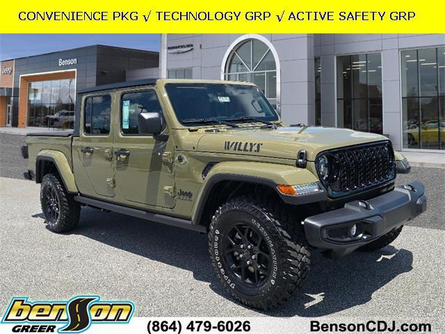 new 2025 Jeep Gladiator car, priced at $52,511
