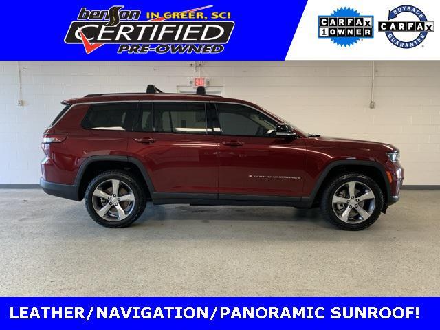 used 2021 Jeep Grand Cherokee L car, priced at $36,000