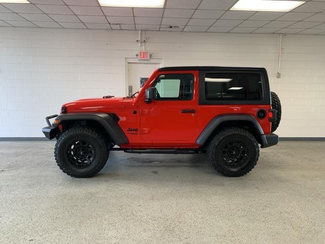 used 2021 Jeep Wrangler car, priced at $30,000