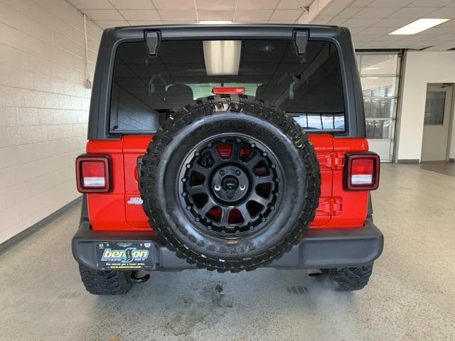 used 2021 Jeep Wrangler car, priced at $30,000