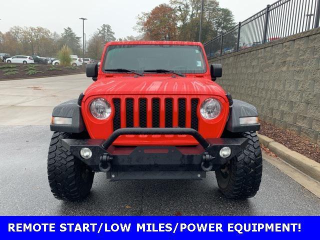 used 2021 Jeep Wrangler car, priced at $30,000