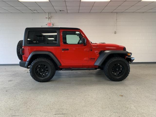 used 2021 Jeep Wrangler car, priced at $30,000