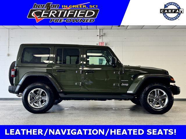 used 2021 Jeep Wrangler Unlimited car, priced at $35,500