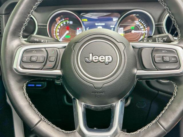 used 2022 Jeep Wrangler Unlimited 4xe car, priced at $38,250
