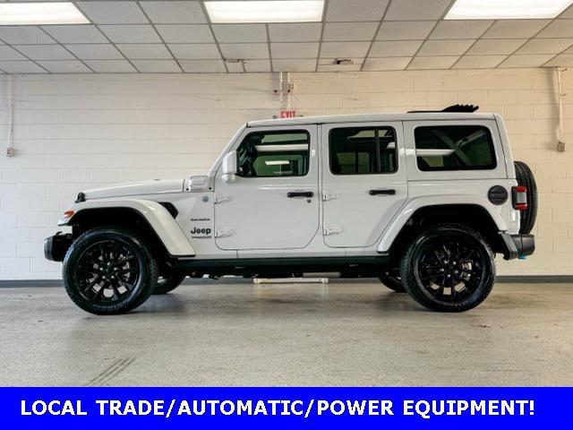 used 2022 Jeep Wrangler Unlimited 4xe car, priced at $38,250