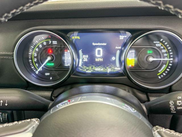 used 2022 Jeep Wrangler Unlimited 4xe car, priced at $38,250