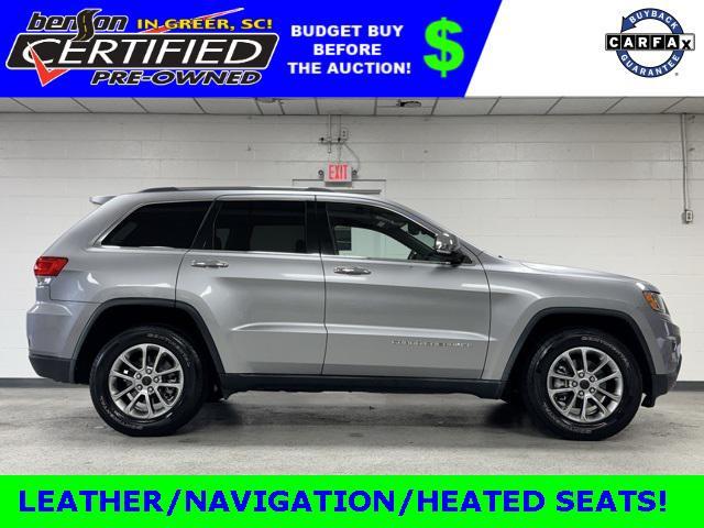 used 2015 Jeep Grand Cherokee car, priced at $16,750