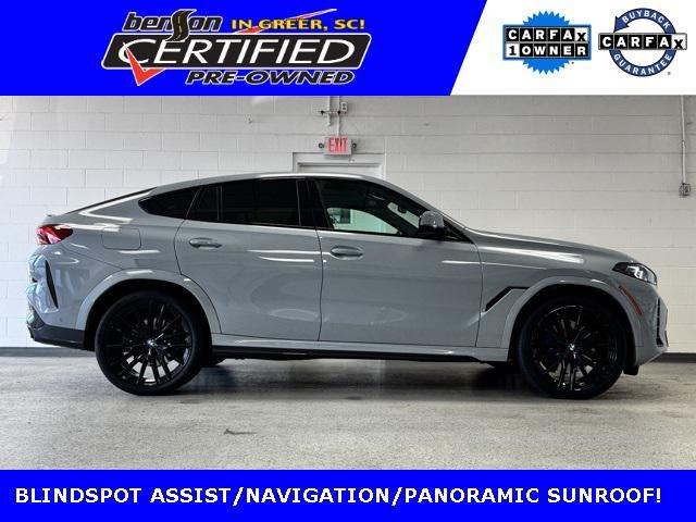 used 2024 BMW X6 car, priced at $73,250