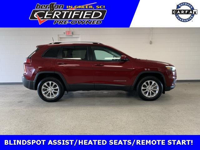 used 2020 Jeep Cherokee car, priced at $21,000