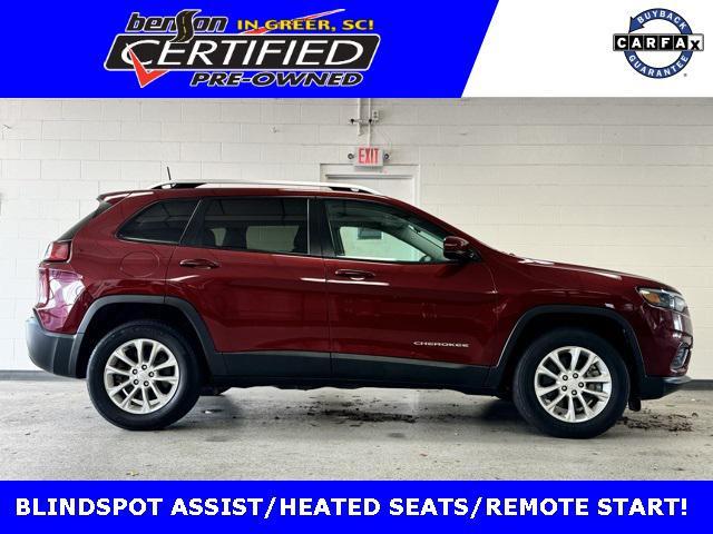 used 2020 Jeep Cherokee car, priced at $21,500