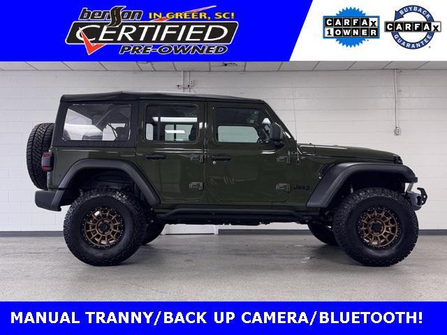 used 2021 Jeep Wrangler Unlimited car, priced at $26,750