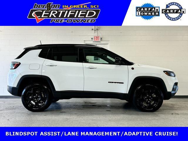 used 2023 Jeep Compass car, priced at $26,500