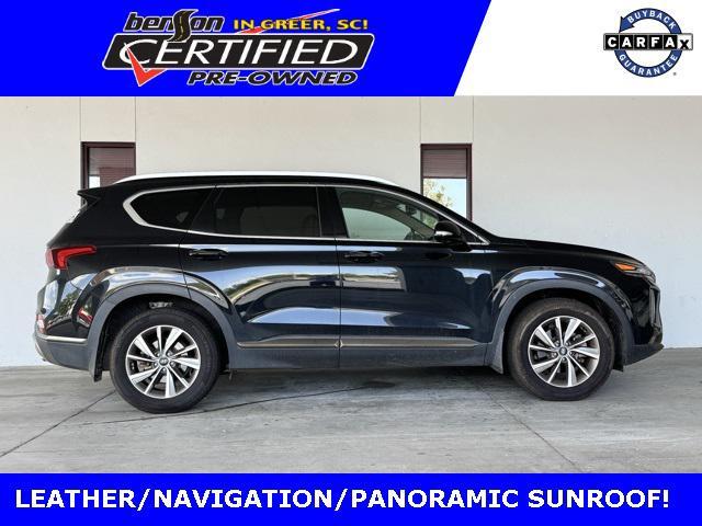 used 2020 Hyundai Santa Fe car, priced at $22,000
