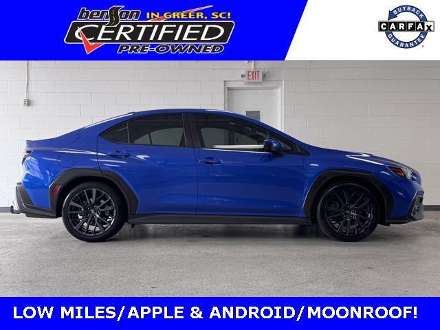 used 2022 Subaru WRX car, priced at $31,000