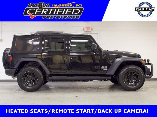 used 2018 Jeep Wrangler Unlimited car, priced at $24,750