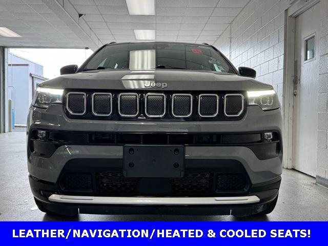 used 2022 Jeep Compass car, priced at $27,000