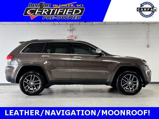 used 2017 Jeep Grand Cherokee car, priced at $18,000