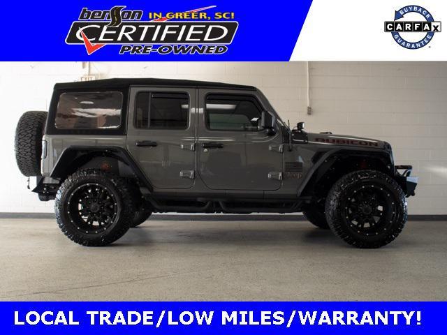 used 2021 Jeep Wrangler Unlimited car, priced at $36,000